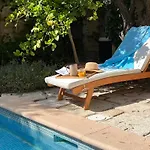 Familial 6 Personnes Climatise, Piscine Partagee Chauffee, Proche Nimes, Uzes, Pont Du Gard, Cevennes Saint-Genies-de-Malgoires