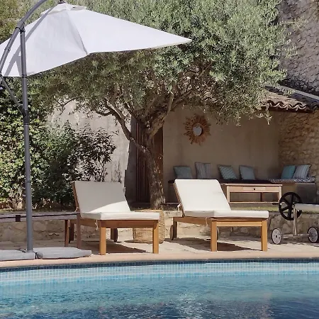 Familial 6 Personnes Climatise, Piscine Partagee Chauffee, Proche Nimes, Uzes, Pont Du Gard, Cevennes Nyaraló Saint-Géniès-de-Malgoirès